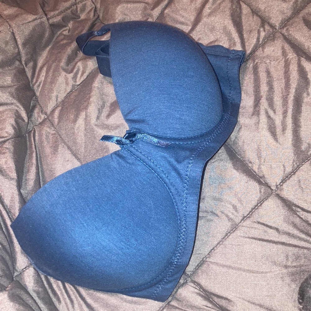 Blue bra